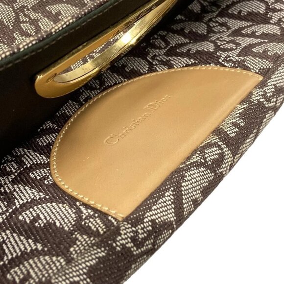 DIOR/ChristianDior Maris Pearl/Trotter Dark Brown Cream Light Brown 683-081125 - Picture 10 of 14